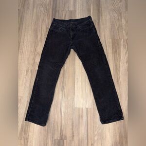 Black Levi’s Corduroy Pants